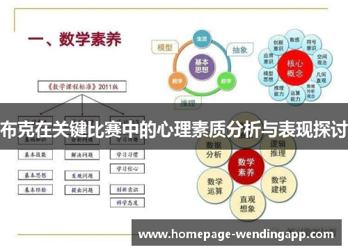 布克在关键比赛中的心理素质分析与表现探讨