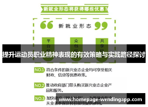 提升运动员职业精神表现的有效策略与实践路径探讨