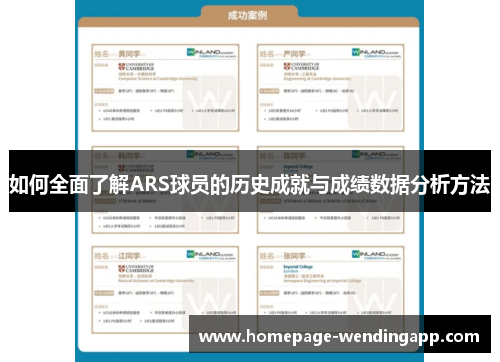 如何全面了解ARS球员的历史成就与成绩数据分析方法